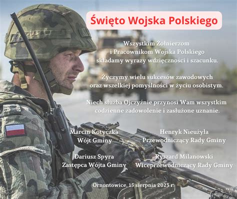 Wi To Wojska Polskiego Portal Gminy Ornontowice