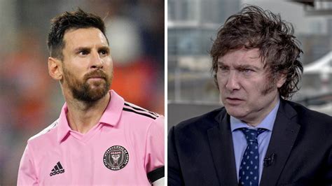 Javier Milei Insiste Con Las Fake News De Lionel Messi