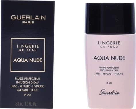 Guerlain Lingerie De Peau Aqua Nude Foundation N Clair Spf