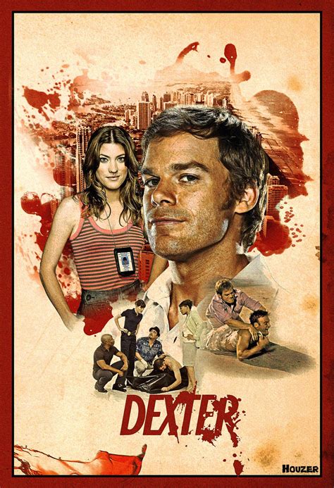 Poster From My Friend John Houzer Inspired By The Show Dexter