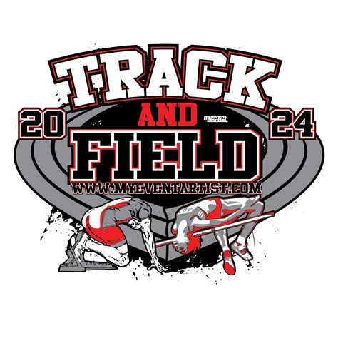 TRACK AND FIELD EVENT LOGO DESIGN READY FOR PRINT | My Event Artist