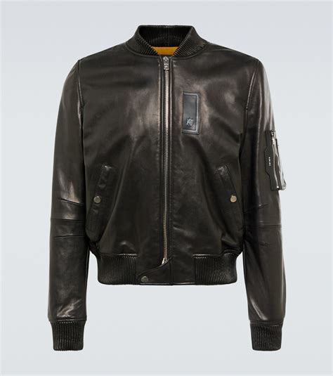 Amiri Leather bomber jacket Amiri