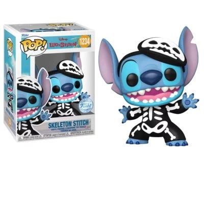 Funko Pop Disney Lilo Stitch Skeleton Stitch Special Edition