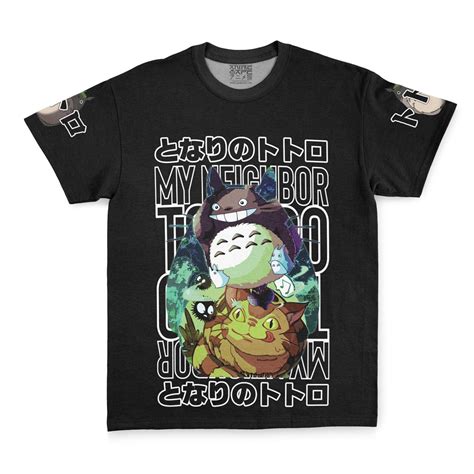 My Neighbor Totoro Studio Ghibli Streetwear T Shirt Anime Ape