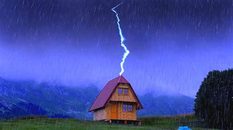 Barulho De Chuva No Telhado Durma Tranquilamente Ao Som De Chuva