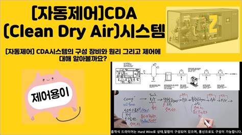 자동제어 CDA Clean Dry Air 시스템의 구성과 제어 YouTube