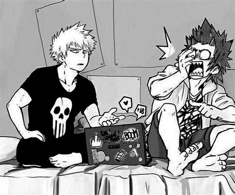 Baku Is Me And Kiri Is Literally Anyone Art Pareja Animé Dibujos Anime