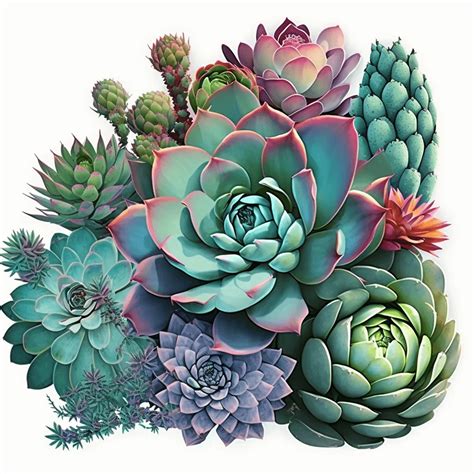 Succulent Clipart Free MasterBundles