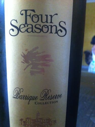 Four Seasons Barrique Reserva Collection Cabernet Sauvignon Vivino Canada