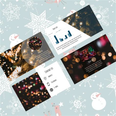 Free Christmas Lights Powerpoint Background – MasterBundles