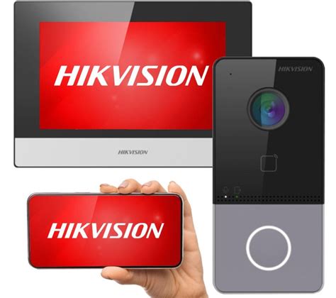 Wideodomofon Hikvision Ds Kis P Czarny Wifi Erli Pl