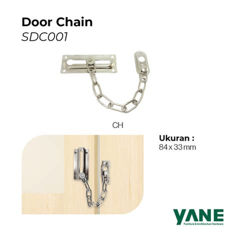 Jual Grendel Gerendel Rantai Slot Pintu Door Chain Sdc X