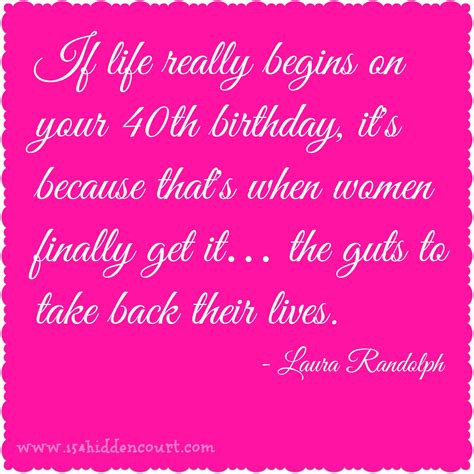 40th Birthday Sayings For A Woman - Hailee Marcellina