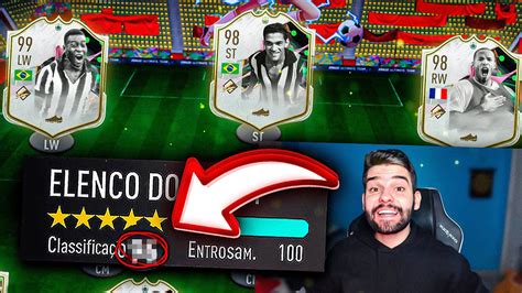 Consegui O Melhor Trio Da Hist Ria Do Fut Draft No Mesmo Time Fifa