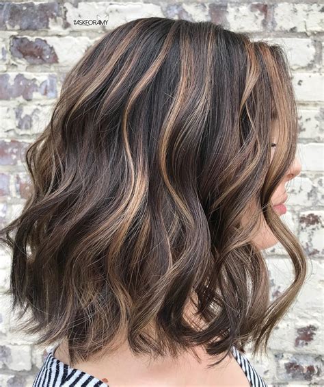 50 Dark Brown Hair With Highlights Ideas For 2022 Hair Adviser