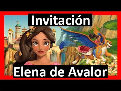 Crear INVITACION ELENA DE AVALOR Con Tu Foto DIGITAL WHATSAPP YouTube