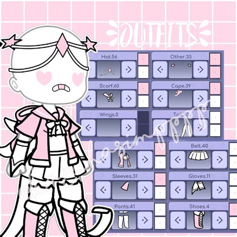 ideas de atuendos de gacha life