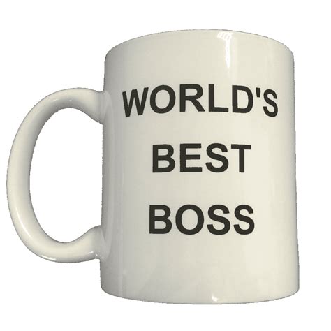 Worlds Best Boss Coffee Mug Michael Scott The Office Tv Steve Carell