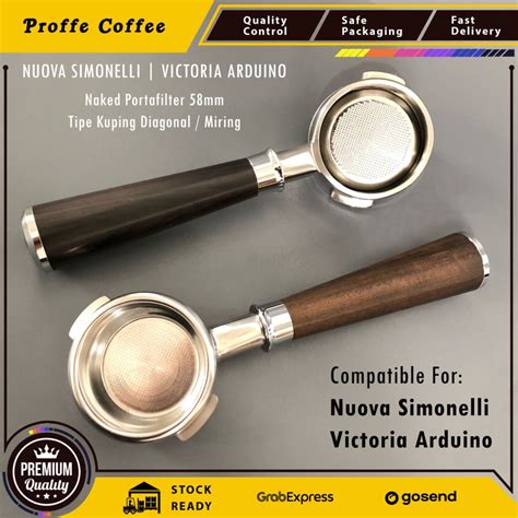 Jual Naked Portafilter Mm Nuova Simonelli Porta Filter Bottomless