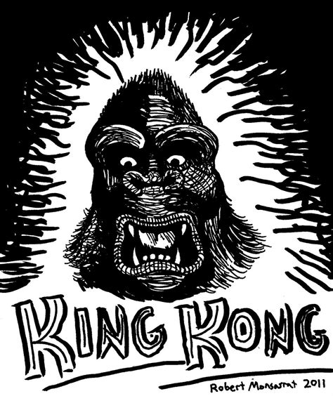 Robert Monsarrat's Art Blog: King Kong sketch