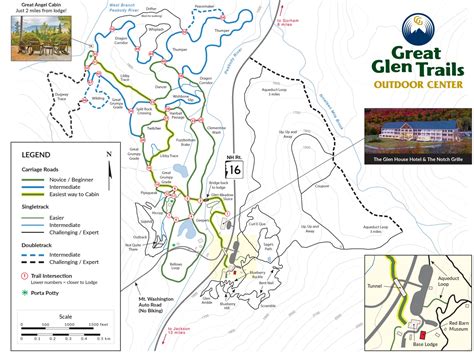 Summer Trail Map | Great Glen Trails Outdoor Center