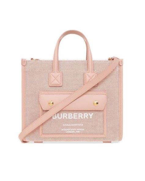 Burberry Freya Mini Shopper Bag In Pink Lyst