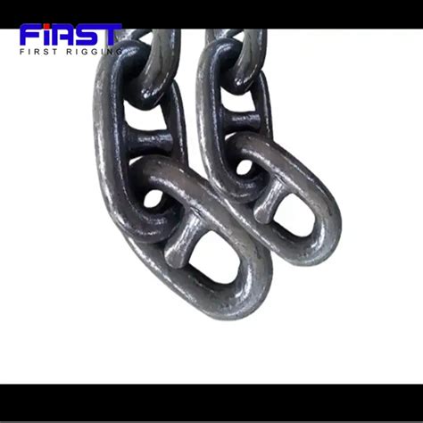 Stud Link Anchor Chains For Marine With Kenter Shackle China Anchor