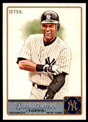 Topps Allen Ginter Derek Jeter Yankees Noles Ebay