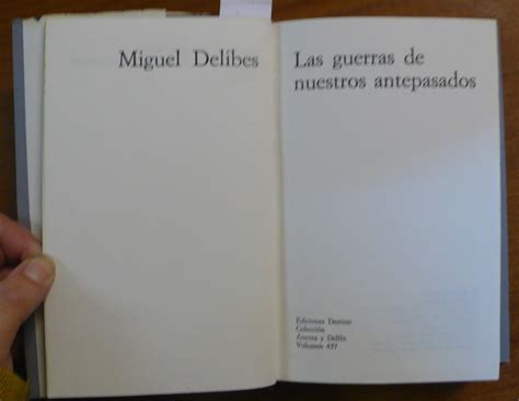 Las Guerras De Nuestros Antepasados De Delibes Miguel Libreria