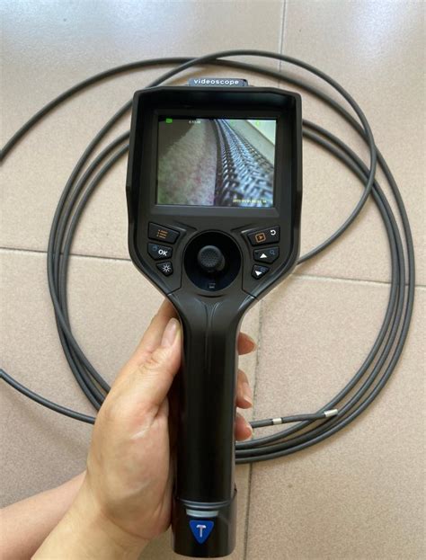 Portable Industrial Video Borescope With 5m Cable 3 5 Inch Monitor For