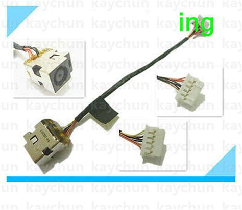 Dc Power Jack In Cable For Hp Pavilion Dv6 3000 Series Dv6 3010us 603692 001 Ebay