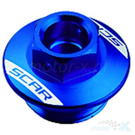 Korek Wlewu Oleju Niebieski Scar Racing OFP100B Motor X Pl Sklep