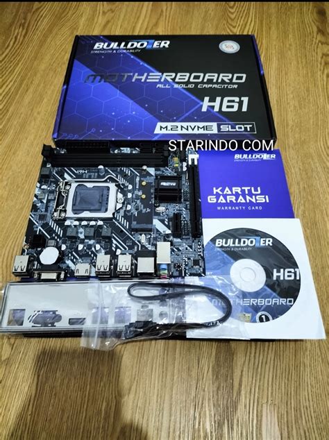 Motherboard Bulldozer H Intel Lga Ddr Nvme Baru Lazada Indonesia