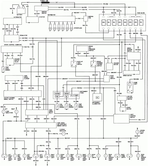 Toyota Land Cruiser 80 Series Wiring Diagram