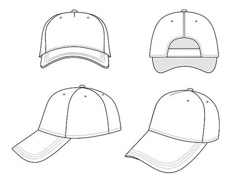 Baseball Hat Template