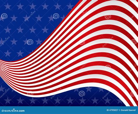 Stars And Stripes Background Royalty Free Stock Photography Image