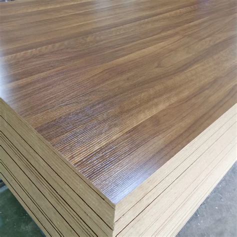 Hot Selling Melamine Faced Mdfboard For Kitchen Cabinets Mdf Board