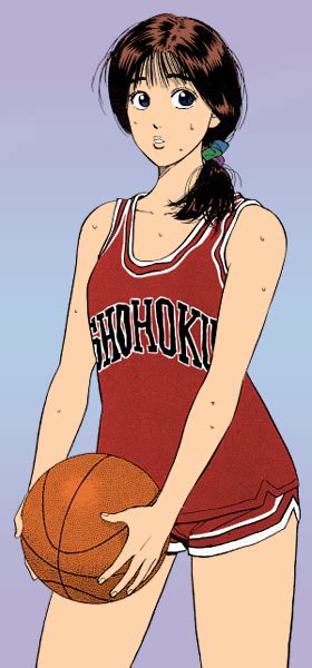 Slam Dunk Haruko Akagi By 98monehp On Deviantart Slam Dunk Manga Slam Dunk Anime Slam Dunk