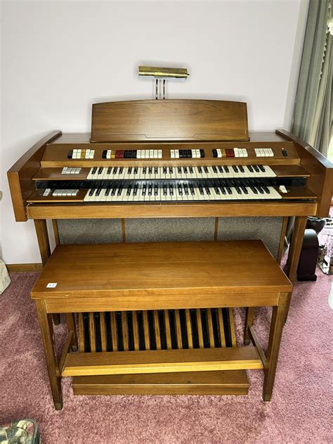 Lot Electric Organ By Conn Untested Last Known To Be Working