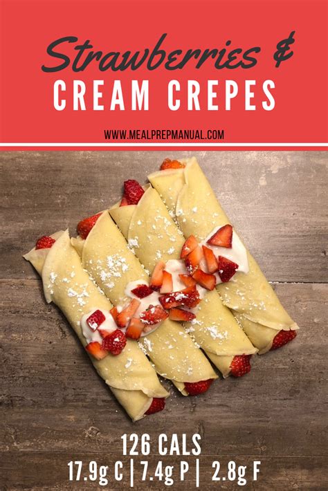 Strawberries And Creme Crepes Artofit