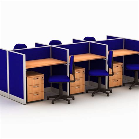 Jual Meja Kerja Staff Partisi Sekat Kantor Workstation Cubicle Orang