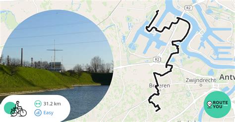 Dwars Door Het Waasland Afgeleid Deel Recreatieve Fietsroute