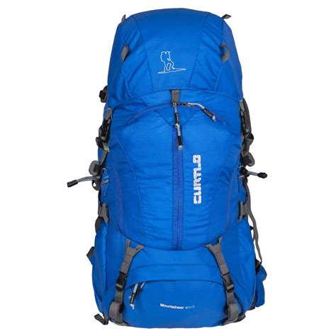 Mochila Curtlo Cargueira Mountaineer 45 Litros Azul Viajante Moderno