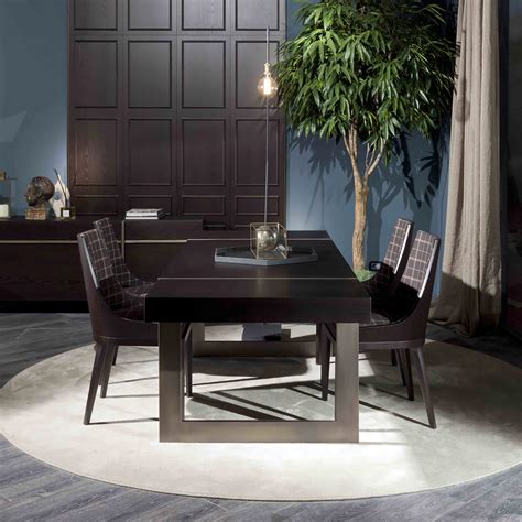 Large High End Modern Italian Designer Dining Table Juliettes Interiors