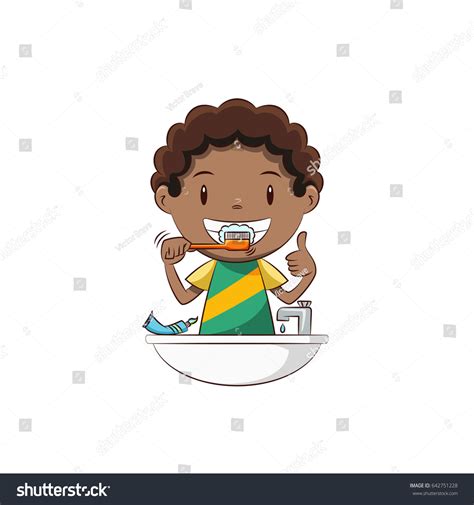 Kid Rinsing Mouth Images Stock Photos Vectors Shutterstock