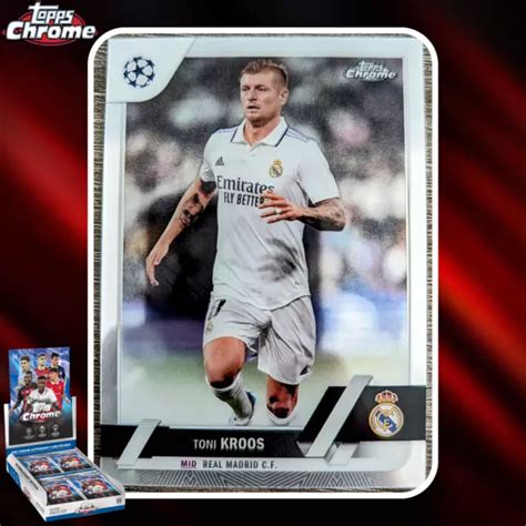 Toni Kroos Topps Chrome Uefa Club Competitions Ucc Real