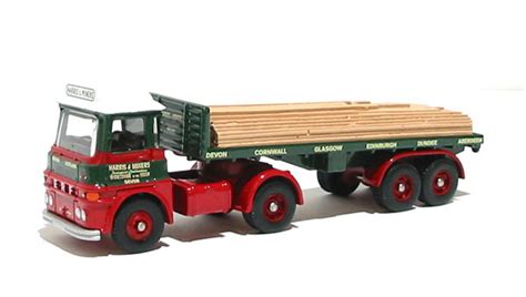 Lledo DG186002 ERF LV Flatbed Trailer With Wood Load Brian Harris