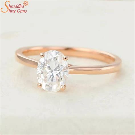 Plain Band Oval Engagement Ring Atelier Yuwa Ciao Jp