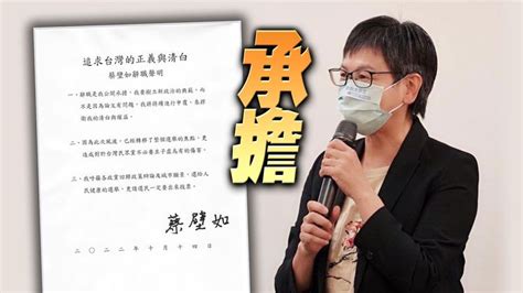 蔡壁如親斬2年8月立委職涯 學者：跟「他」對照替黨大加分