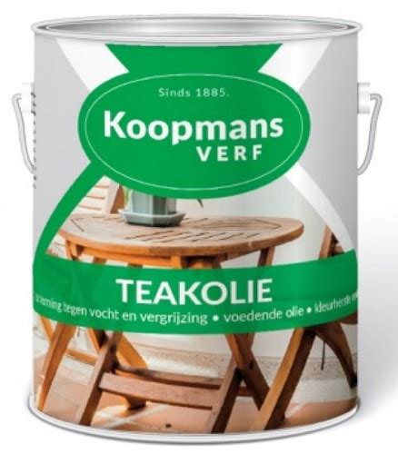 Koopmans Teakolie Kopen SALE Tot 65 De Verfmenger